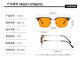 2025 Anti-Blue Light Glasses for Men, Trendy ins Rectangular Prescription Glasses, Can Be Customized with Prescription, Stylish and Cool Decorative Frames