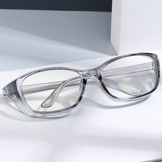 2025防花粉过敏眼镜女网红防蓝光抗辐射防雾防风沙骑行透明护目镜