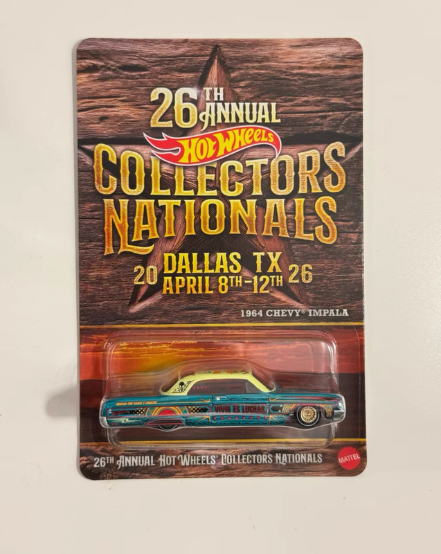 Hot Wheels Impala 26Th Edition Exhibition Impala Rlc Red Line 26Th Dallas Jump Car