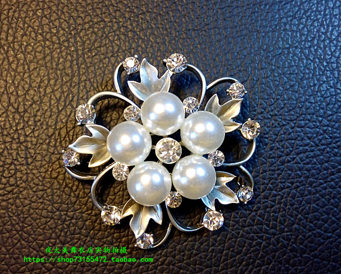 Broche femme en cristal artificiel - Ref 1183554 Image 10