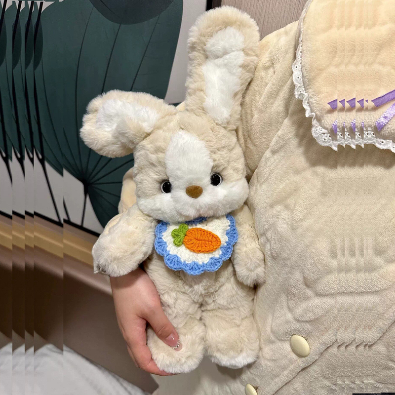 French Fadkaran King Kong Bunny Doll Good Night Bunny Sleeping Companion Cartoon Cute Rabbit Plush Toy Doll