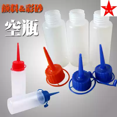 Colorful plaster painted doll White billet plaster doll color bottle plaster doll coloring paint bottle