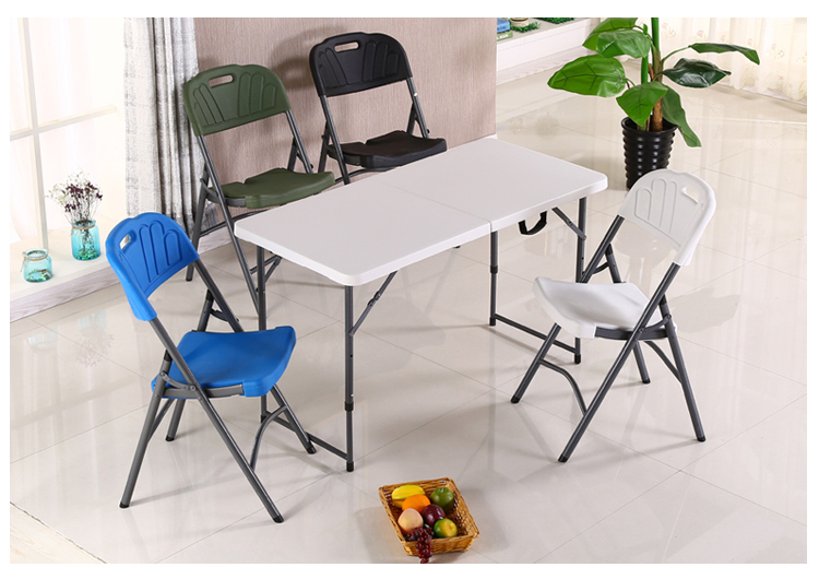 Bàn gấp di động ngoài trời gian hàng gấp bàn trải triển lãm công nghiệp bàn nhỏ hộ gia đình đơn giản gấp bàn ăn và ghế - Bàn bàn để máy tính đẹp