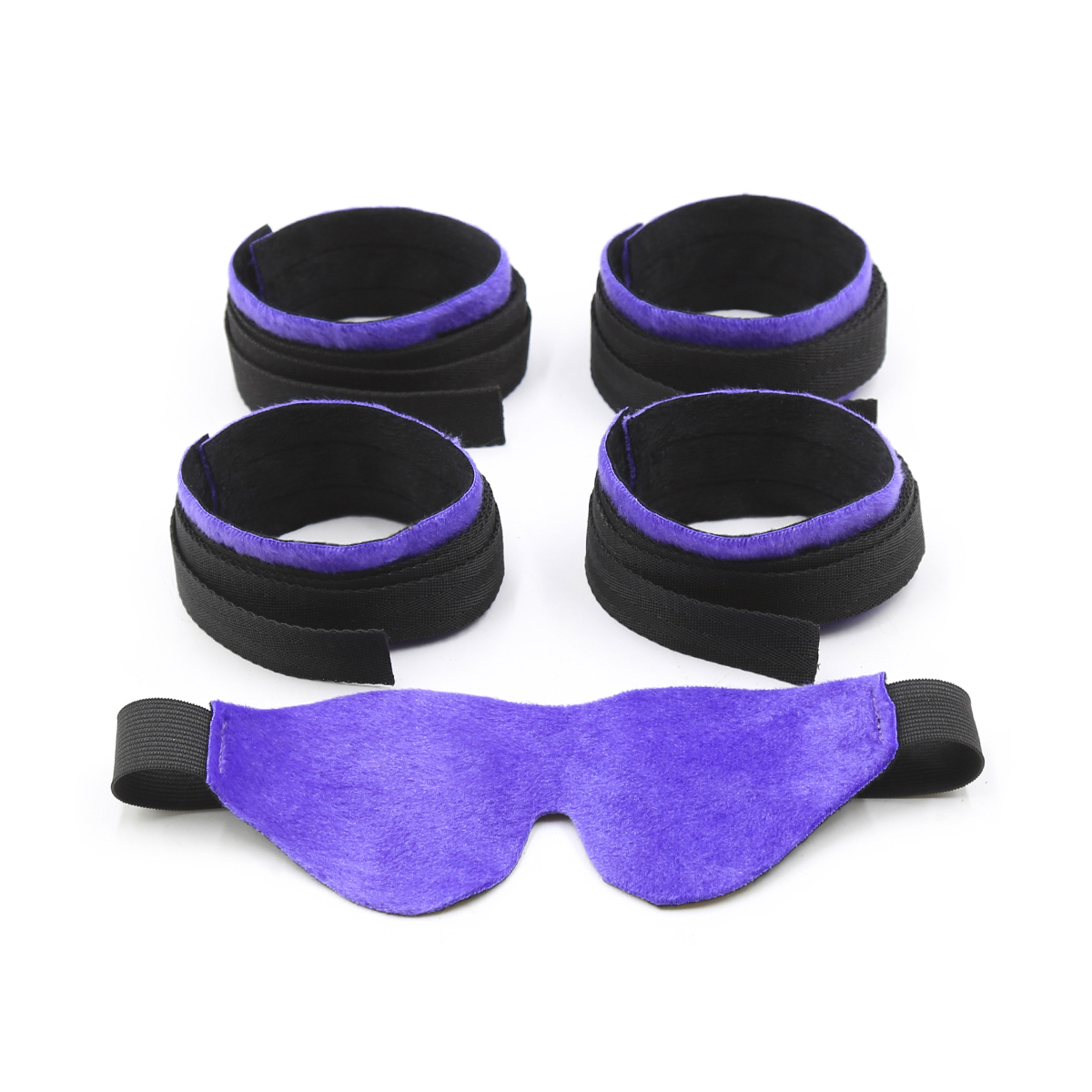 Love Interest Supplies Plush Handcuffs Eyewear Bondage Shackle Tie Flirting Suit