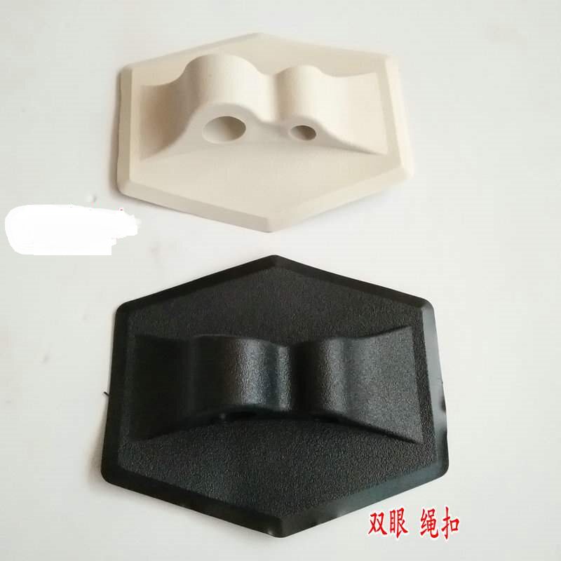 Rubber boat inflatable boat sub-boat kayako drifting boat yacht rope buckle flagpole socket connected