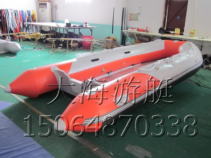 Direct sales thickened anti-scratching rubber dinghy boat fishing boat rubber dinghy kayak dinghy aluminum alloy floor boat