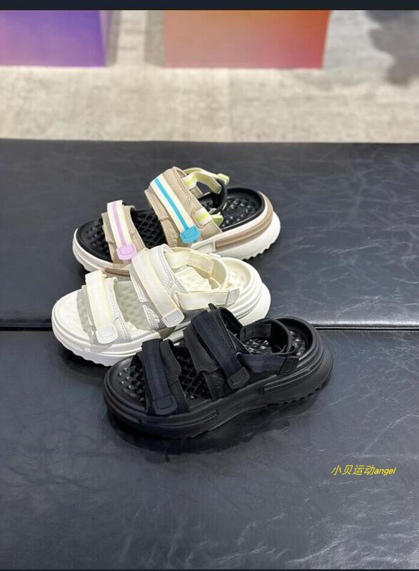 Converse Genuine Men's and Women's Summer Velcro Height-Increasing Sandals Beach Shoes A06481C A06480C Converse Genuine Men's and Women's Summer Velcro Height-Increasing Sandals Beach Shoes A06481C A06480C