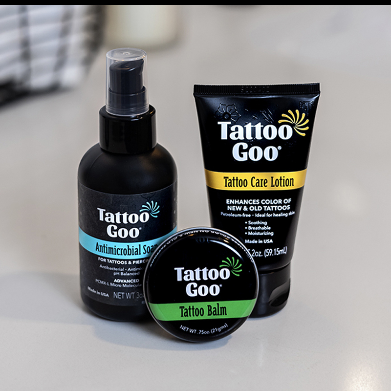 Tattoo Goo, the Original American Tattoo Care Kit, Recommended by Teacher Li Lu, Is Easy to Use and Is Available for Immediate Delivery