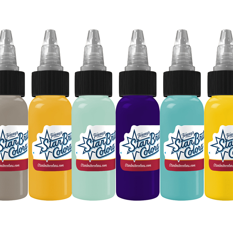 Stabry Full-Color 1oz Tattoo Ink, Tattoo Brightening and Coloring, Water-Based, Fast-Drying, Imported from the Usa, Free Shipping