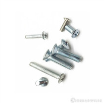 GB820 galvanized cross semi countersunk head machine screw cross semi countersunk head screw M3 M4 M5 M6