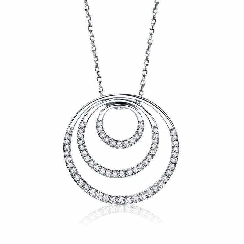 Warm Strings Zhang Junning Necklace Sweater Chain Female Star Exquisite Net Red Zircon Trendy Clavicle Chain Jewelry