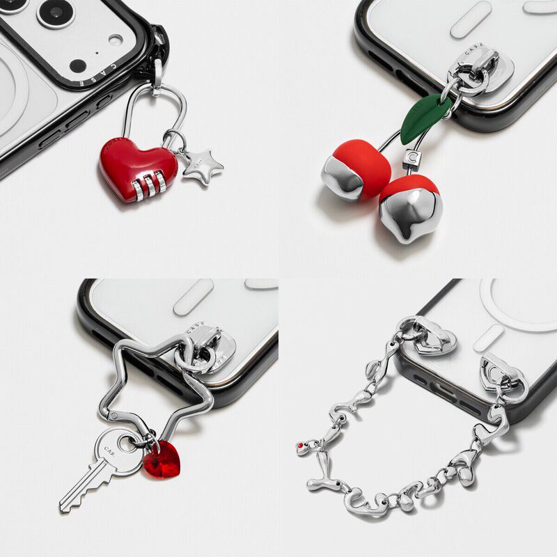 Case Fashion Heart Lock G-Dragon Multifunctional Pendant Keychain Phone Chain Sparkling Star Charm Beaded Accessory Case Fashion Heart Lock G-Dragon Multifunctional Pendant Keychain Phone Chain Sparkling Star Charm Beaded Accessory
