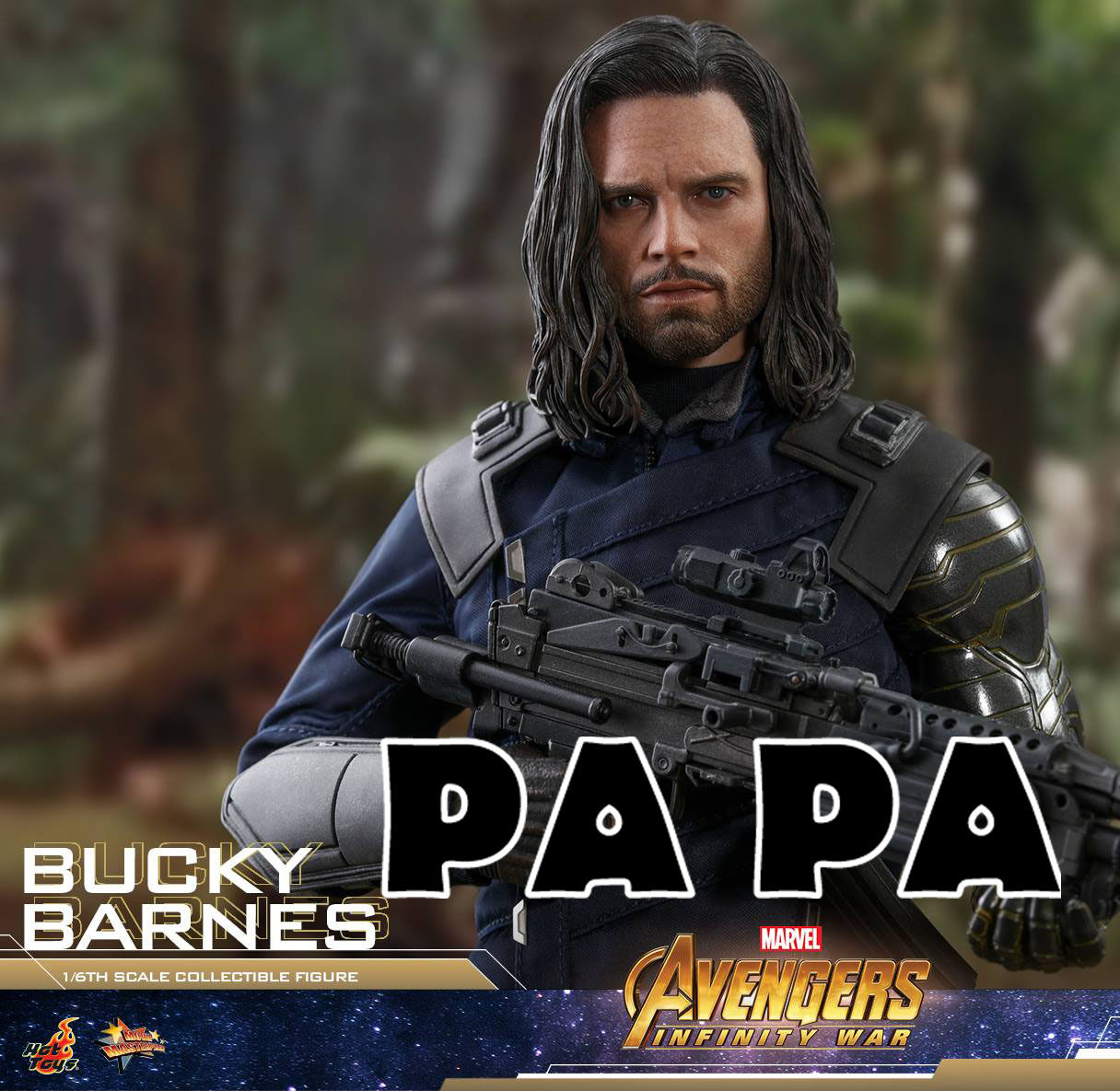 SPOT HOTTOYS HT MMS509 Winter Soldier 3 0 Winter Soldier Avengers 3 Infinity War