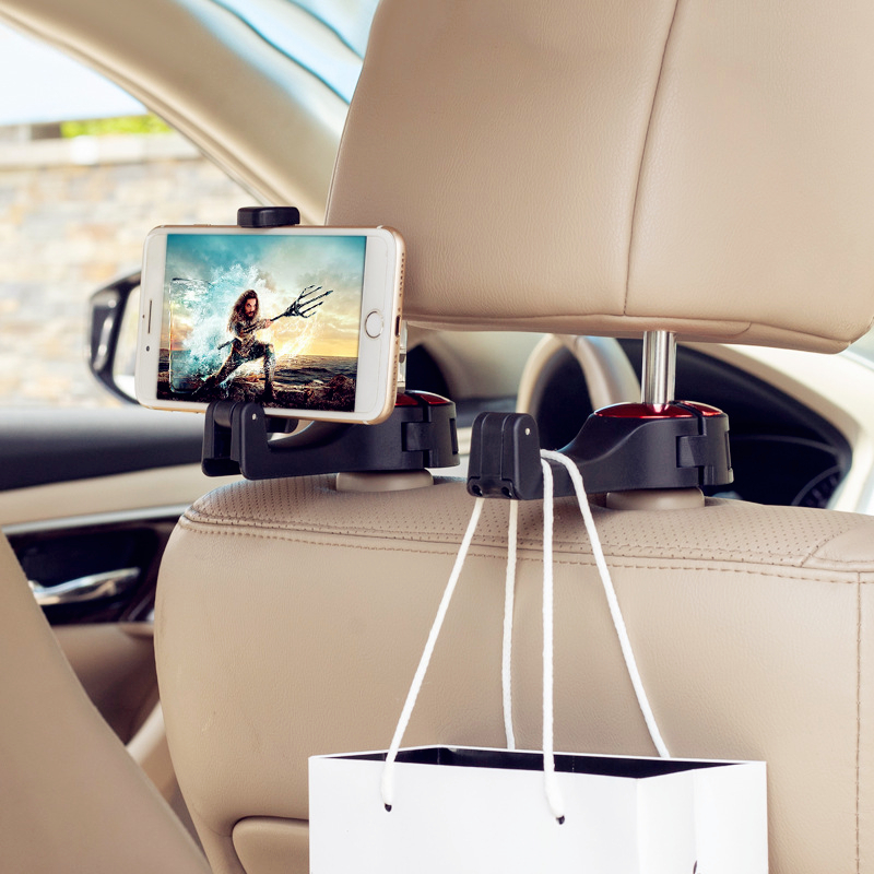 Onboard hook rear seat phone frame invisible car rear seat rear seat back position hook vehicle fumbling and stylish car