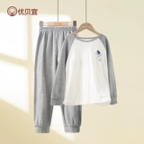 Детское термобелье, хлопковые штаны для мальчиков, нижнее белье, хлопковый комплект, форма, детская пижама, детская одежда, подходит для подростков