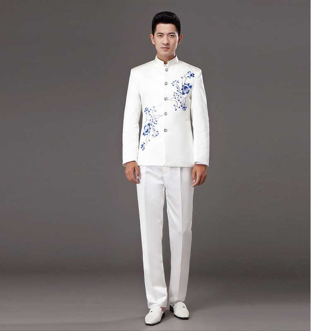Học sinh mới đứng lên trang phục hợp xướng nam trang phục biểu diễn đàn ông biểu diễn độc tấu áo khoác trẻ em nữ