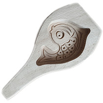 Small three-dimensional fat head crucian carp carp fish fish shape wooden pasta baking mold noodles flower mold steamed bun
