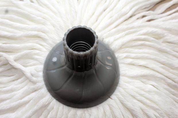 Cotton Yarn Mop Head Common Mound Mop Head Ground Mop Head White Cotton Thread Replacement Head Round Swivel Connector Mop Head