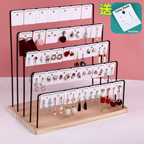 Ear ring stand ear stand subnet Red Live ear frame night market stall display bracelet necklace ear clip display props