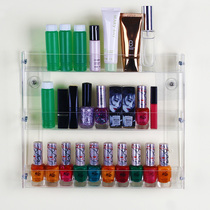 Nail Polish display rack hanging wall display rack Cosmetics nail shop storage rack nail nail lipstick hanging wall shelf