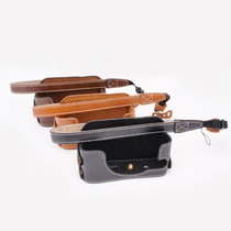 Applicable (Yu) Sony RX1R II Private Camera Pack leather sleeve Half sleeve protective sheath Base bracelet