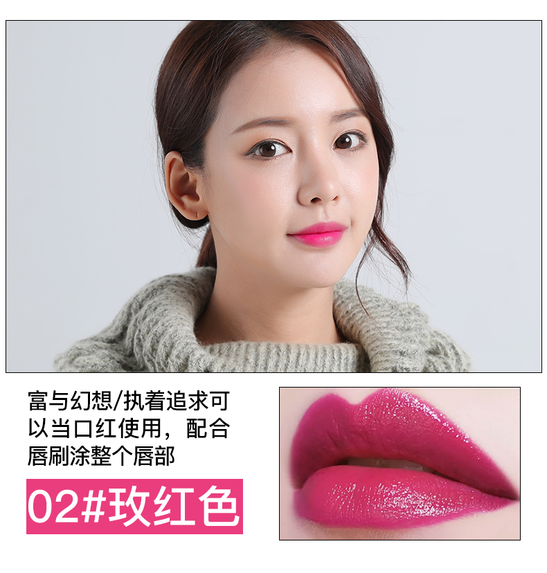 Mua 1 tặng 1 môi lót bút son môi bút không thấm nước lâu dài giữ ẩm chính hãng không- đánh dấu bức tranh móc môi bút chì khỏa thân mờ son mamonde bảng màu