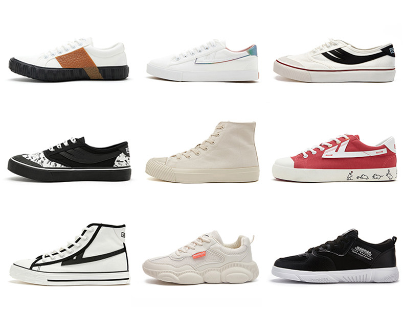 回力 帆布鞋 透气休闲运动鞋 天猫优惠券折后￥49.9起包邮（￥79.9-30）男、女多款可选