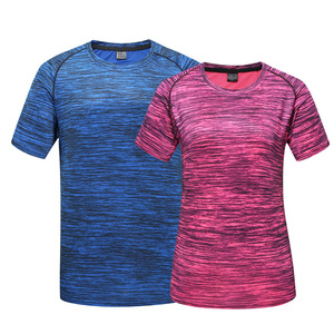 户外速干t恤夏男女运动短袖