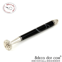 Акриловая черная белая линия