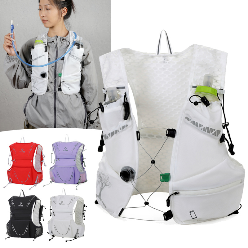 Outdoor Backpack Marathon Running Cycling Backpack Cross-Country Running Mountain Vest Bag Hydration Pack Lightweight Boa