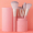 12 strawberry yogurt makeup brushes + storage bucket (collect and purchase to get a free gift)