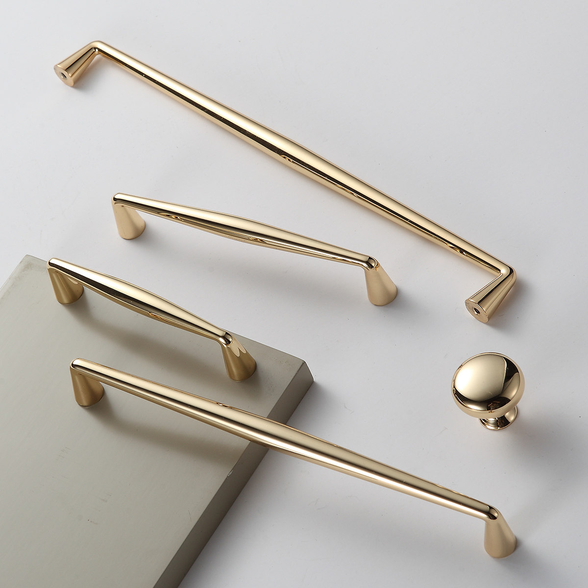 Light Extravagant Golden Handle Nordic Modern Minimalist Shoe Cabinet Overall Cupboard Drawer Handle Kitchen Cabinet Wardrobe Doorknob