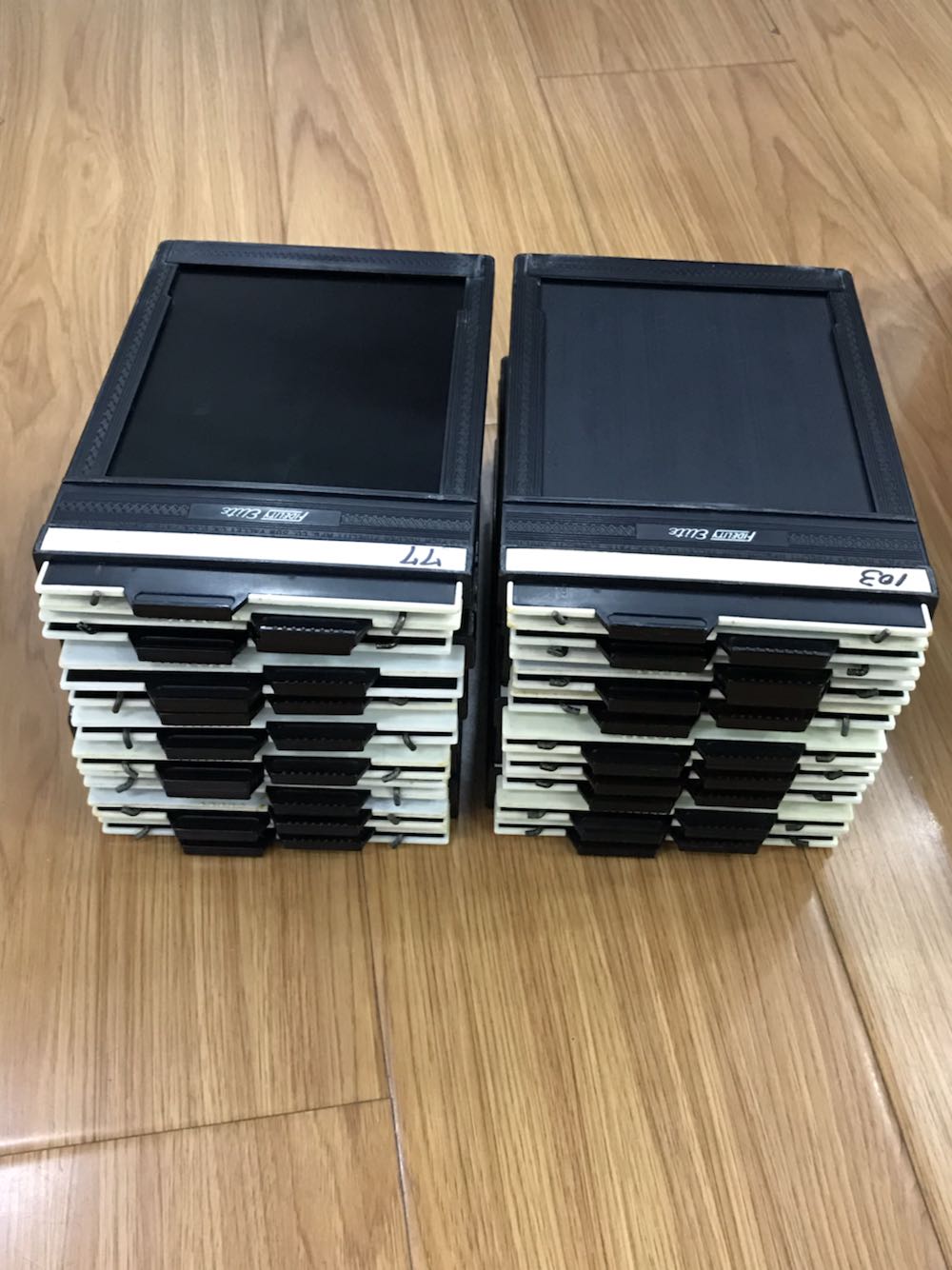 4X5 film box clip box blade box blade large frame 4X5 camera box