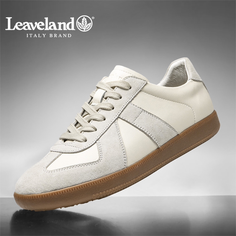 Maple Leaf Men's Shoes Summer Casual Shoes White Sneakers Men's Board Shoes Breathable Sports Retro German Training Shoes Trendy Shoes Maple Leaf Men's Shoes Summer Casual Shoes White Sneakers Men's Board Shoes Breathable Sports Retro German Training Shoes Trendy Shoes
