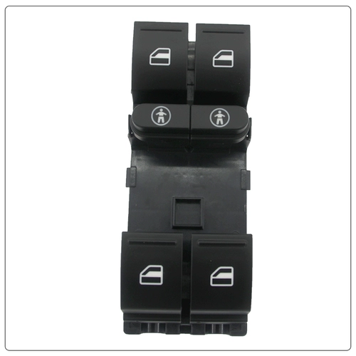 Подходит для новых и старых Touareg, переключатель подъема левой передней двери. Переключатель для стекла Sharan с одинарным переключателем подъема с замком от детей.