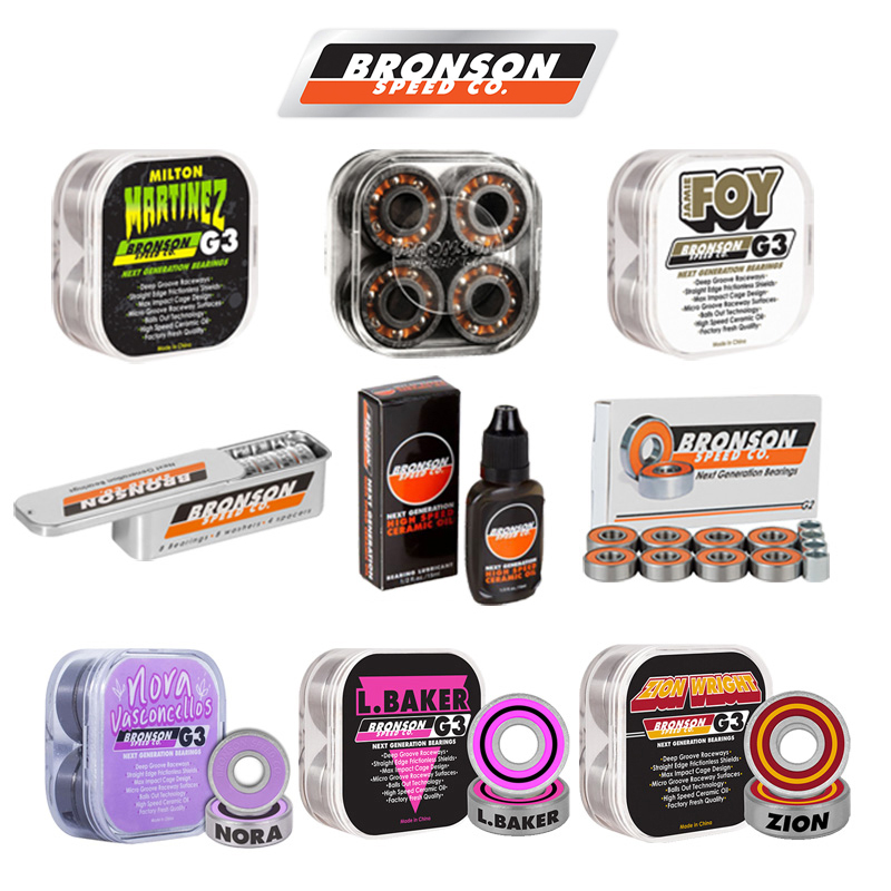 ST Skatepark American Skateboard Bearings King BRONSON bearings INDY without cover bearings Raw technology high speed