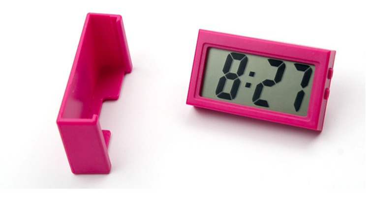Đồng hồ tổng phụ xe ô tô cung cấp bàn dính xe di động LCD lớn kiểm tra kỹ thuật số bỏ túi đồng hồ điện tử - Ô tô nội thất Accesseries nệm lót ghế xe hơi