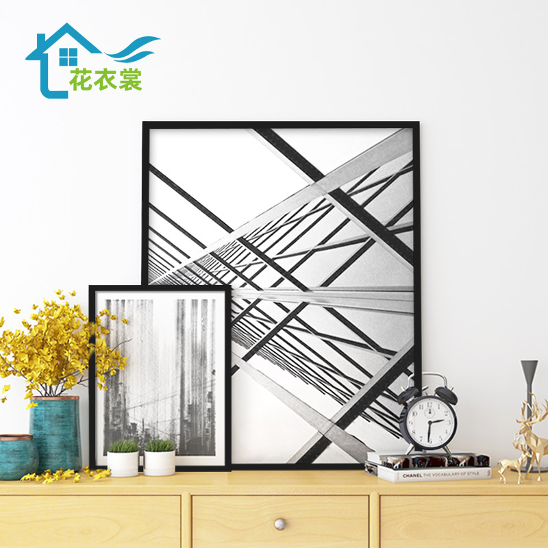 Aluminum alloy photo frame A3 picture frame 4 open 8 open 30 inch mounting creative wall hanging poster advertising photo puzzle certificate frame
