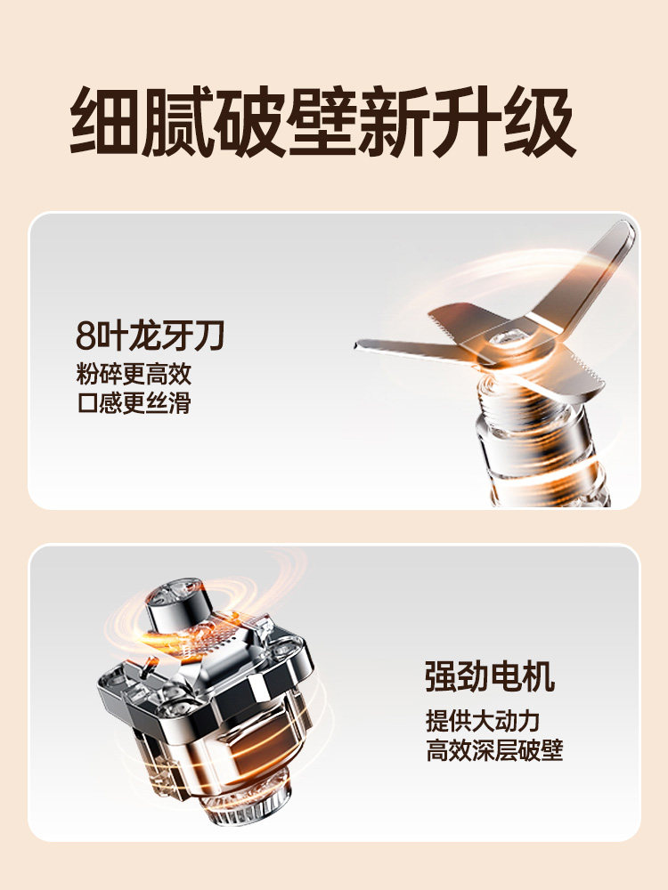 Joyoung Liquid Food Blender with Nasal Feeding Tube, Specially Designed for the Elderly, Food Supplement Processor, Official Flagship Store Genuine Product