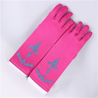 Розовая красная перчатка