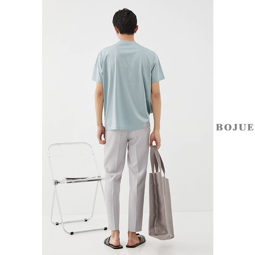 Летняя элитная базовая приятная телу футболка с коротким рукавом, сезон 2021, в корейском стиле