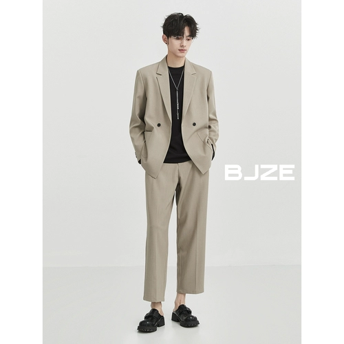 Осенняя классическая мужская куртка для отдыха, премиум класс, в корейском стиле