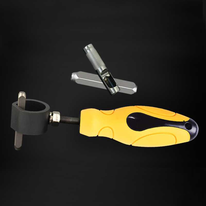 Clip handle safe tap handle steel stamped steel head steel number belt punch rubber clamp