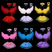 Feather Wings Trẻ em Đạo cụ biểu diễn dành cho người lớn Halloween Giáng sinh Đồ dùng cho sân khấu Catwalk Wings - Sản phẩm Đảng / Magic / Hiệu suất