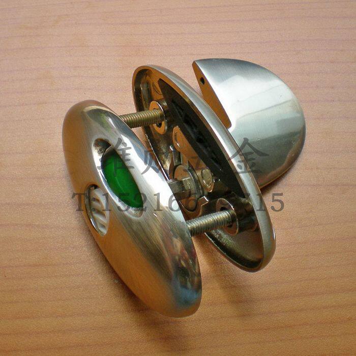 Special price public toilet toilet partition 5 gold accessories separator buckle Nova WX-16 wire drawing laminated door lock-Taobao