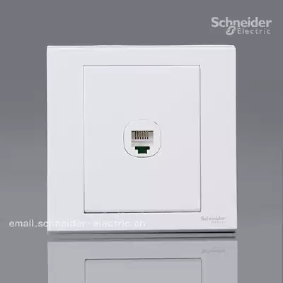 Schneider Qisheng E1500 Ruyi series unit telephone socket Telephone panel socket