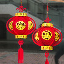 New Year decorations lanterns hanging decorations Niu Lunar New Year Spring Festival Creative mall Gold Shop 4S Shop Ceiling Indoor Scene Arrangement Supplies