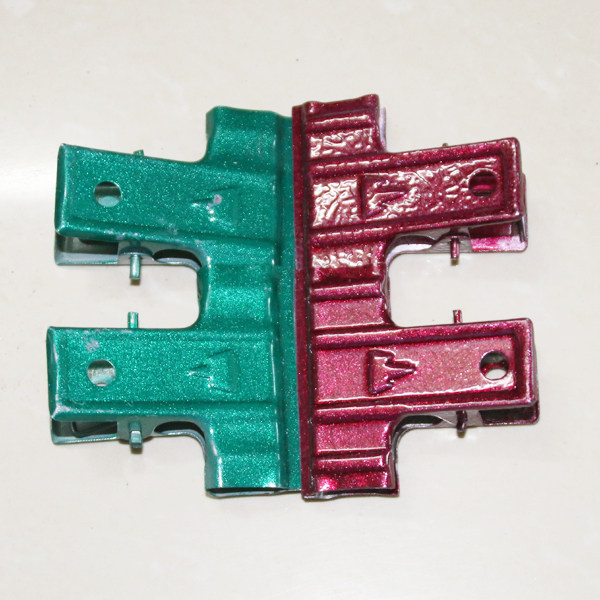 6cm wide plaster like a production tool like a brake action iron clamp plaster painted handmade material