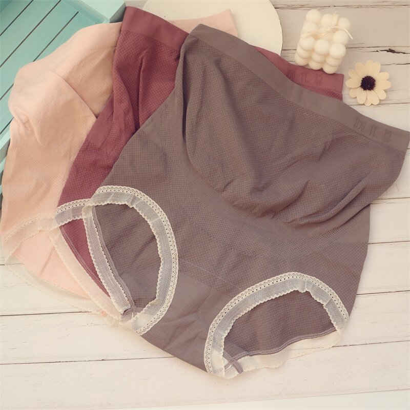 Maternity underwear cotton crotch high waist Early pregnancy Early pregnancy Mid-pregnancy Late pregnancy Mid-pregnancy Late pregnancy Antibacterial