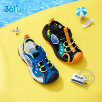 361 Children Shoes Boy Baotou Sandshoes Children Beach Shoes 2022 Summer New Middle Children Kindergarten Sneakers